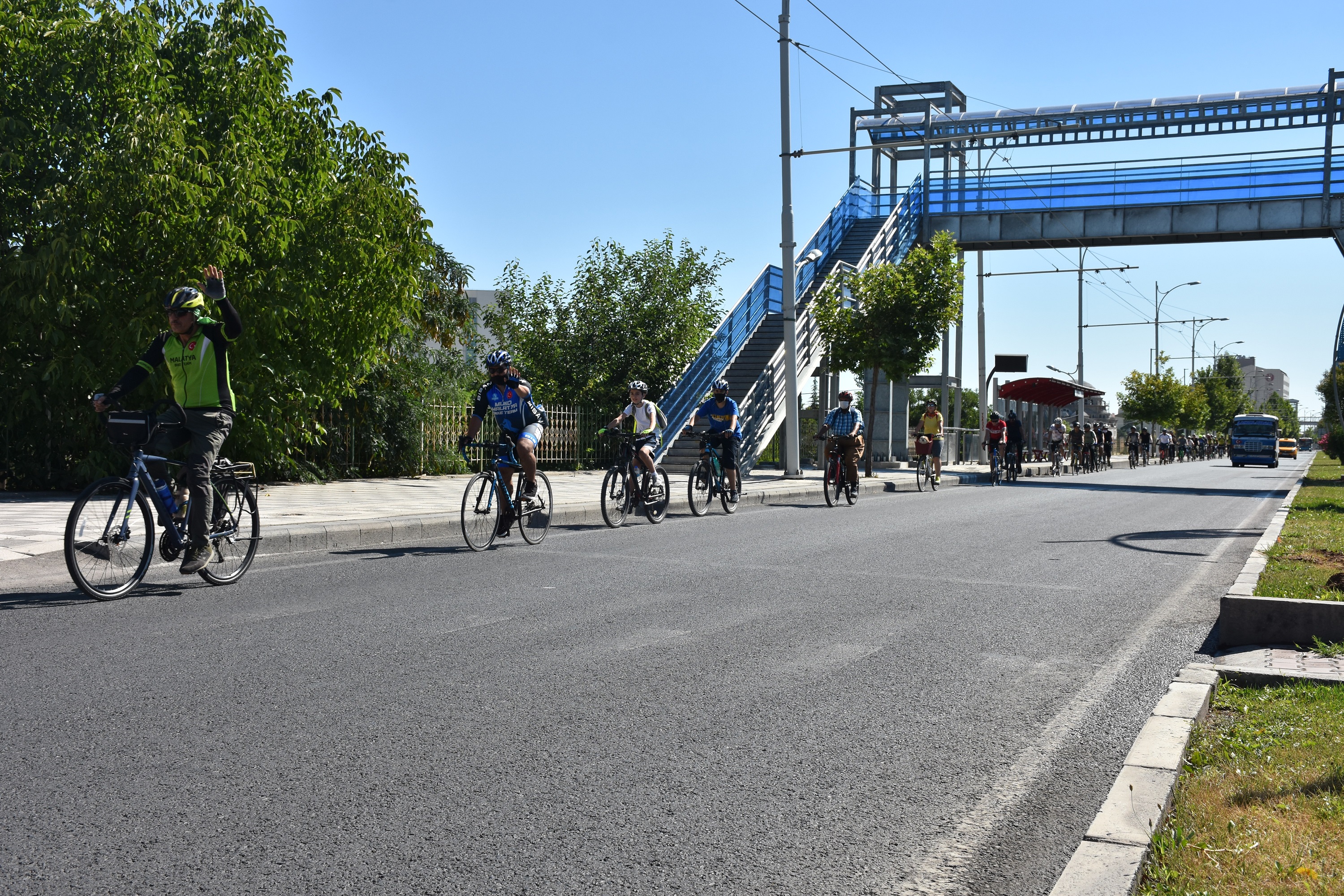 Bisiklet Çalışma Grubu tarafından 'Sıfır Atık İçin Pedallıyoruz' bisiklet turu düzenlendi.