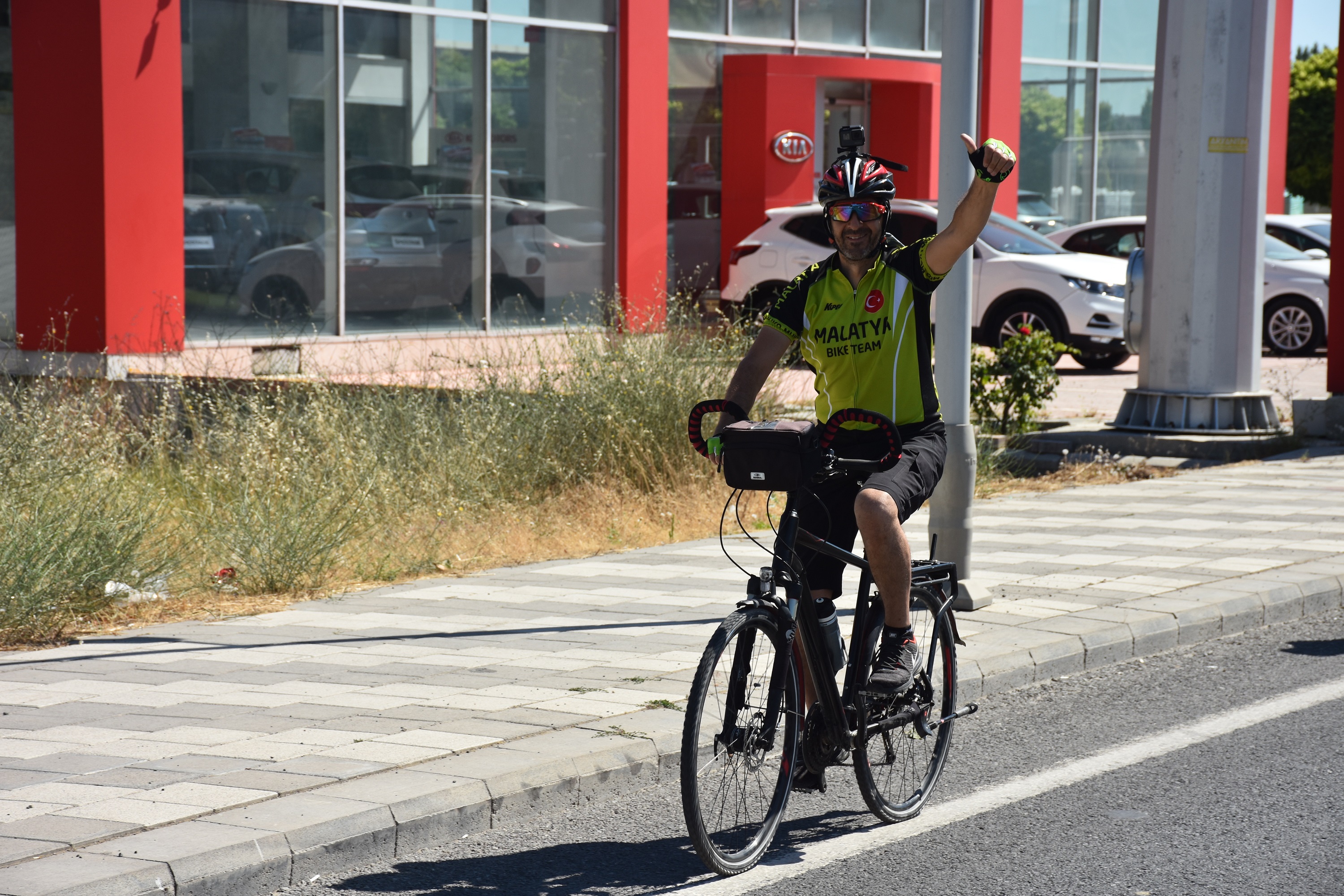 Bisiklet Çalışma Grubu tarafından 'Sıfır Atık İçin Pedallıyoruz' bisiklet turu düzenlendi.