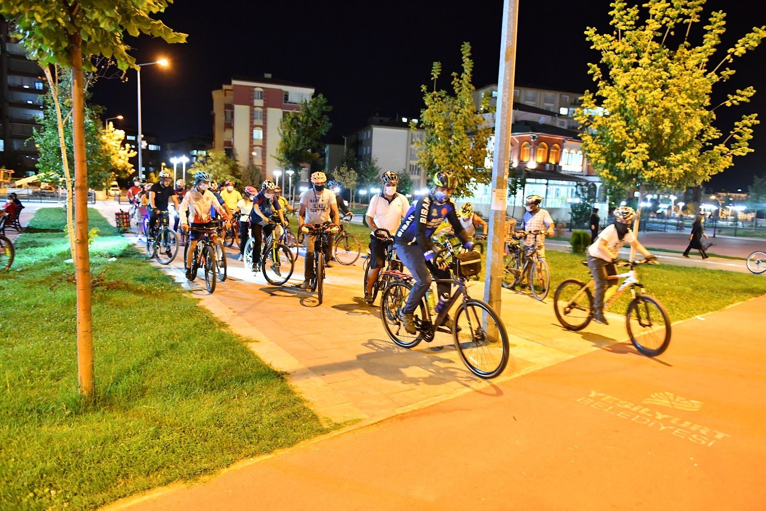 Yeşilyurt’ta Avrupa Hareketlilik Haftası Kapsamında Bisiklet Korteji Düzenlendi