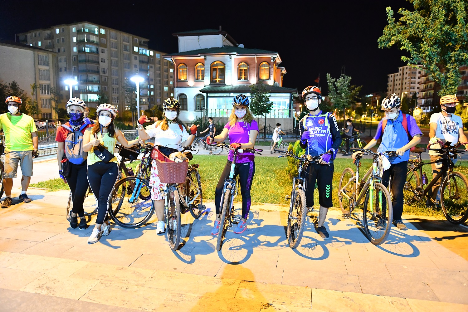 Yeşilyurt’ta Avrupa Hareketlilik Haftası Kapsamında Bisiklet Korteji Düzenlendi
