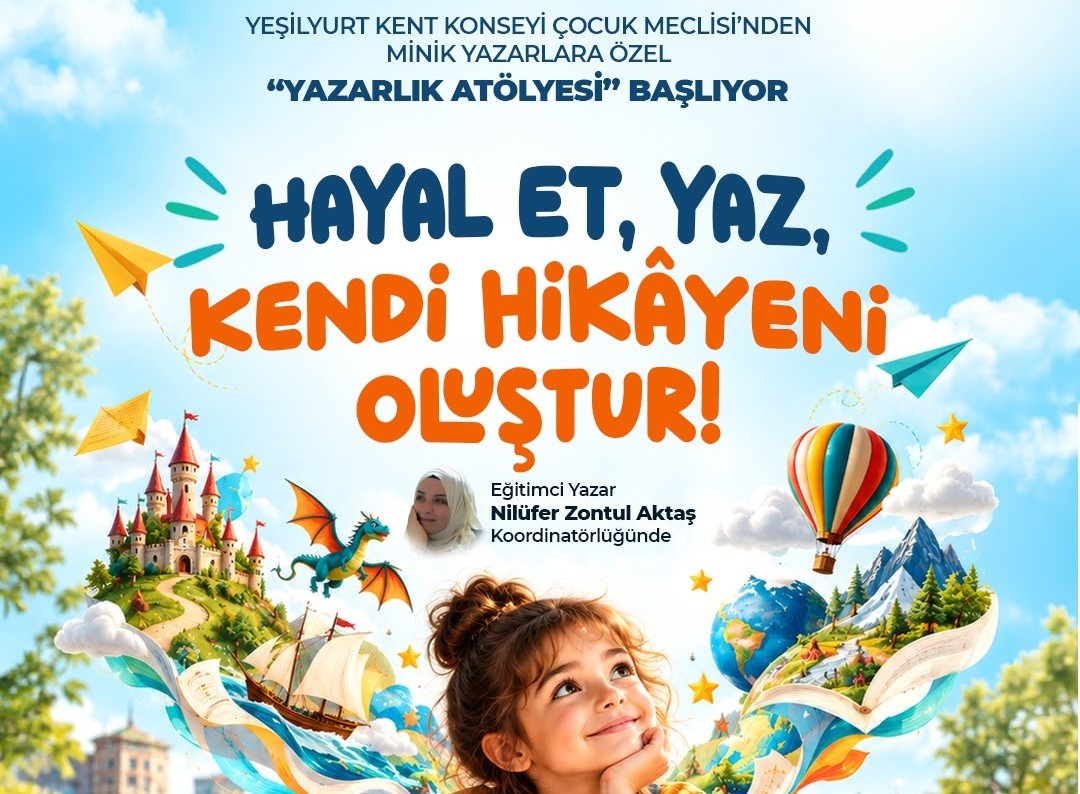 Minik Yazarlar İçin Yazarlık Atölyesi Başlıyor!