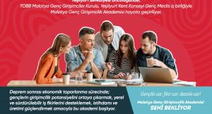 Malatya Genç Girişimcilik Akademisi Başlıyor!