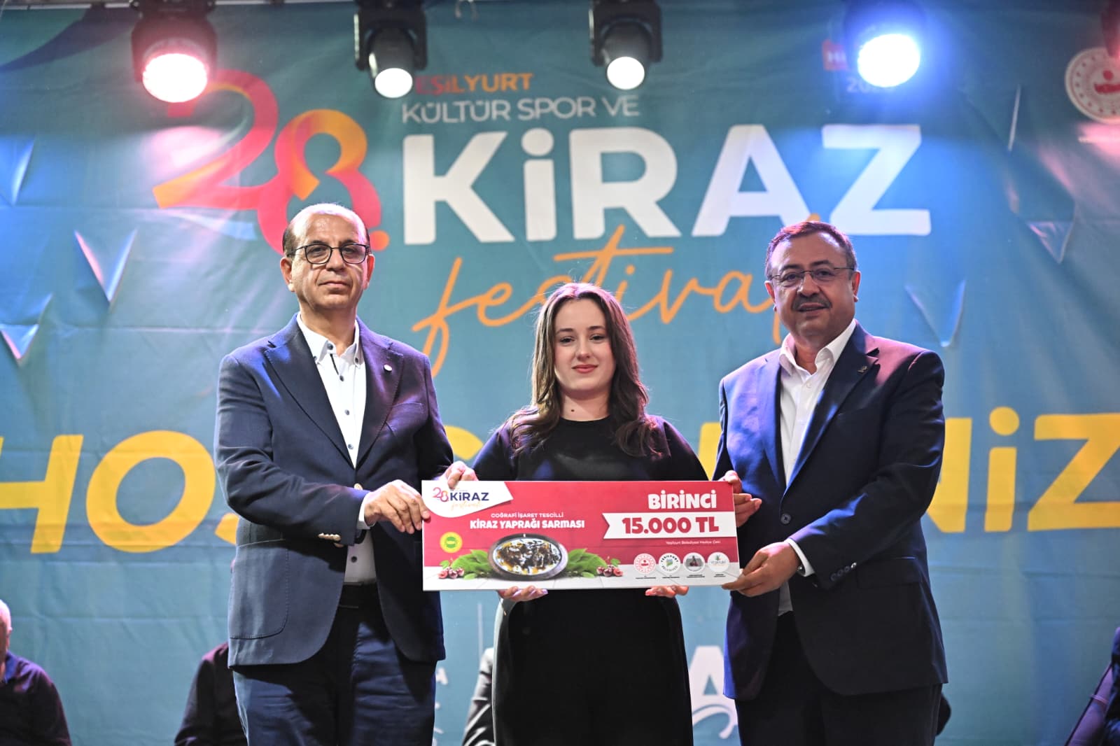 Yeşilyurt Festivali’nde Coğrafi İşaretli Kiraz Yaprağı Sarması Yarıştı