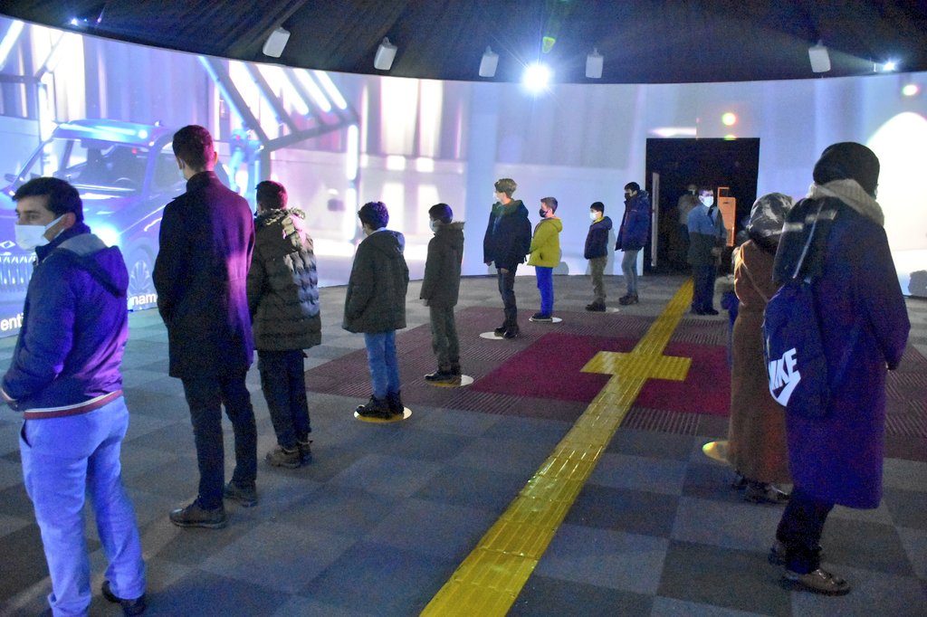 Gençlik Meclisi Gönüllüleri, Dijital Gösterim Merkezini İnceledi