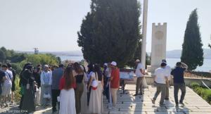 ÇANAKKALE DESTANI YERİNDE YAŞANDI: MALATYALI GENÇLER TARİHE TANIKLIK ETTİ