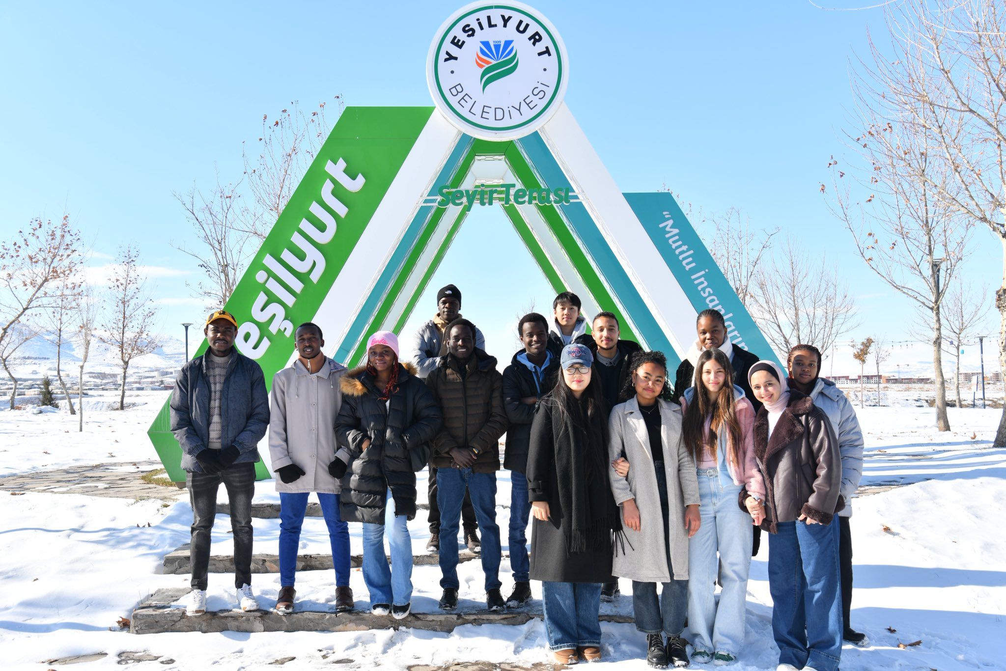 Yeşilyurt Kent Konseyi’nden Yabancı Öğrencilere Kültür, Tarih ve Meslek Dolu Gezi Programı!