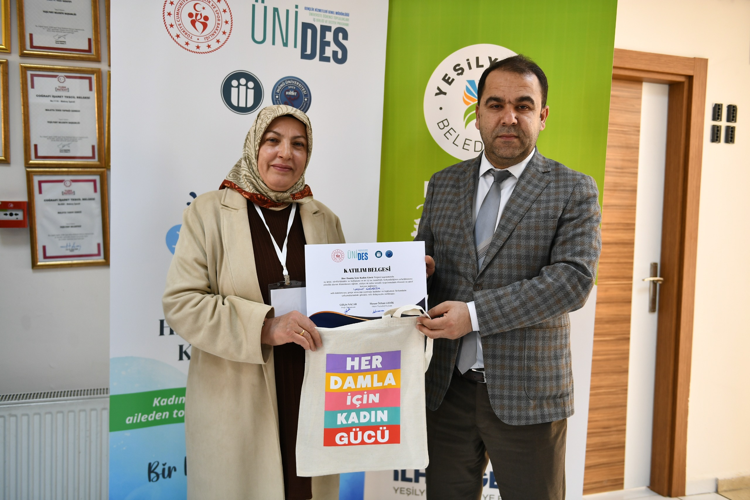 Her Damla İçin Kadın Gücü” projesi kapsamında, suyun bilinçli kullanımı ve tasarrufu konusunda farkındalık oluşturmak amacıyla önemli bir eğitim programı gerçekleştirdik.